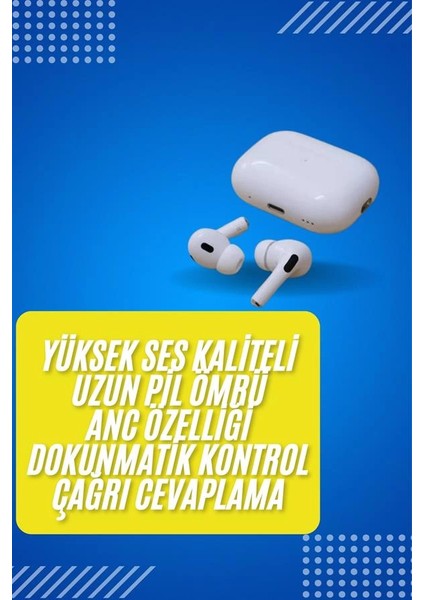 Beyaz Android ve Ios Uyumlu Yüksek Performanslı Uzun Pil Ömrü