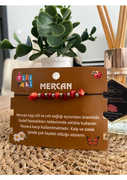 Mercan Taşı Bileklik