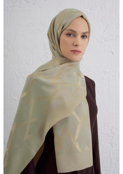 Lyocell Naia Zikzak Desen Şal 1 05