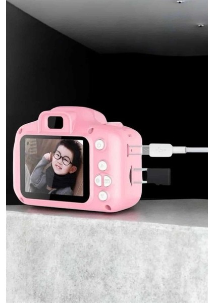 Çocuklara Özel Dijital Fotoğraf Makinesi Mini 1080P Hd Kaliteli modelleri
