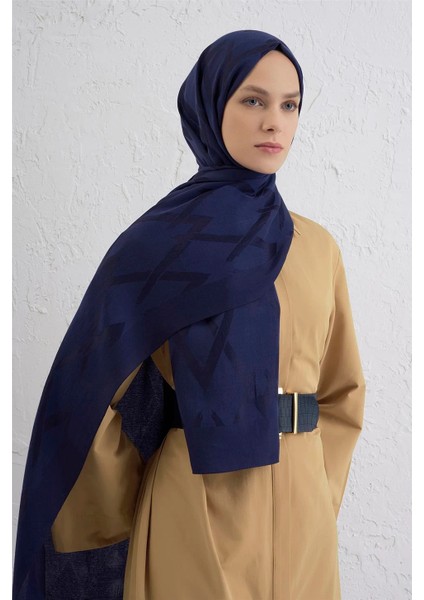 Lyocell Naia Zikzak Desen Şal 1 02