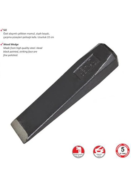 Eco Lounge Sait Demirci Siil / Ağaç Yarma / Odun Kaması