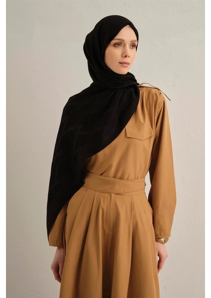 Lyocell Naia Zikzak Desen Şal 1 01