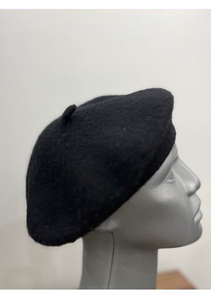 Fransız Tarzı Yumuşak Kadın Keçe Ressam Beresi – Kışlık Standart Şapka fırsatları