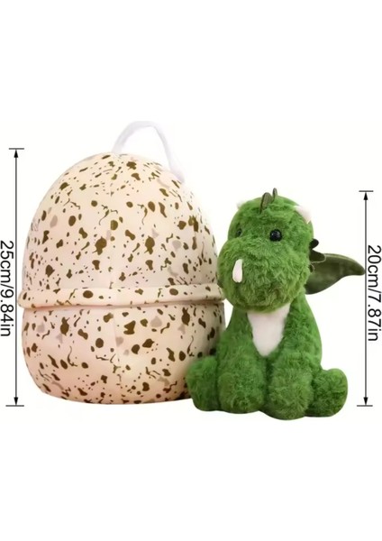 Yumurta Dinozor Peluş Oyuncak 25CM Yumurta Içinde Sürpriz Dinozor Tüylü fırsatları