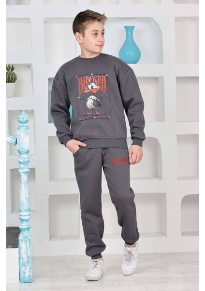 Kız/erkek Çocuk 3 Iplik Şardonlu Full Likra Kışlık Alt Üst Eşofman Takımı-Bayramlık modelleri