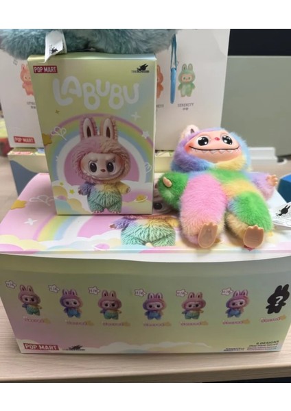 Labubu Anahtarlık Sürpriz Kutulu 4. Nesil Yeni Tarz Renkli Popmart Labubu Peluş Oyuncak Çanta Charmı indirimleri
