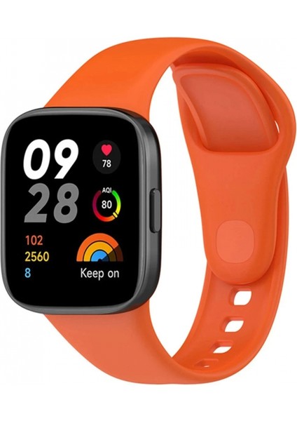 Xiaomi Redmi Watch 3 Klasik Kordon - Turuncu