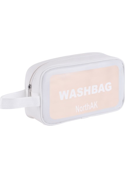 Şeffaf Seyahat Makyaj Çantası3’lü Set - Kozmetik ve Makyaj Çantası Büyük Boy Washbag Siyah modelleri