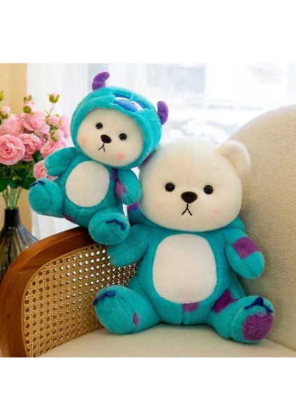 Teddy Ayıcık Kostümlü Peluş Oyuncak Ayı Kapşonu Çıkarılabilir Peluş Ayı 30CM fiyatları