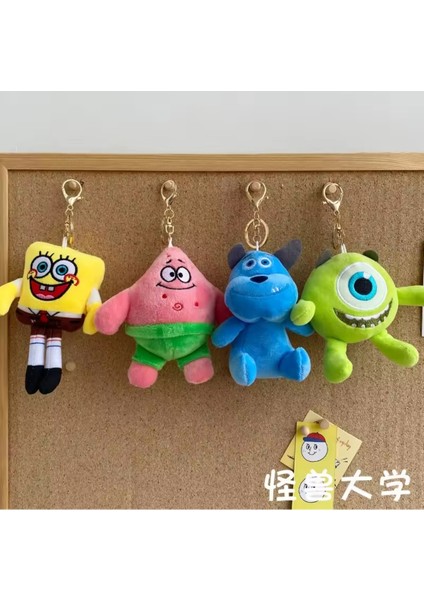 Sünger Bob Peluş Oyuncak 12CM Anahtarlık ve Çanta Süsü Charm fiyatları