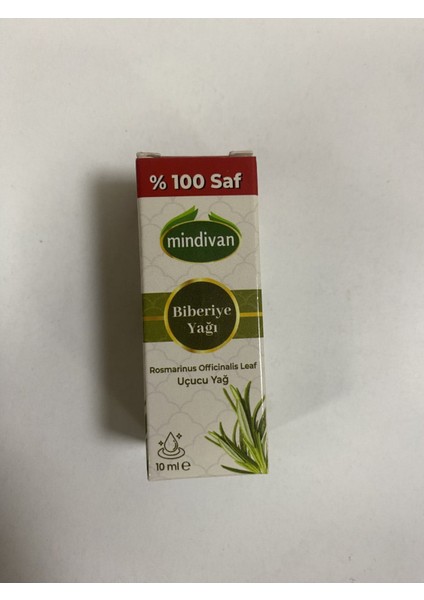 Soğuk Sıkım Biberiye Uçuçu Yağı 10ML