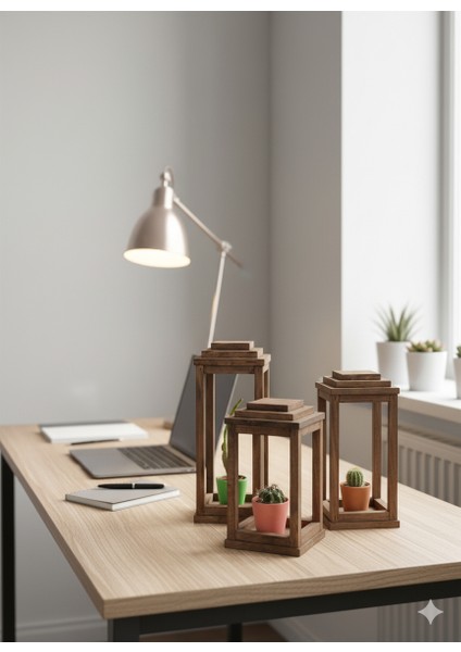 Ahşap Dekoratif Mumluk fiyatları