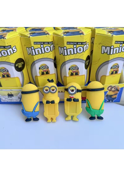 Minyonlar Hippers Telefon Tablet Yapışkan Figür Akarsusar Sony Angel Tarz Minyon Figür