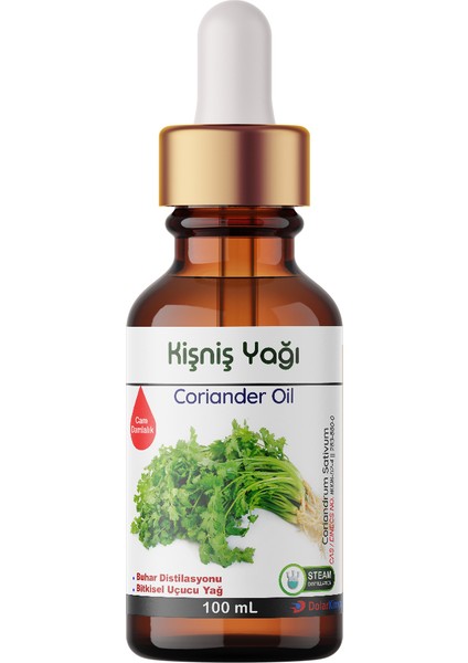 Kişniş Yağı - 100 ml (Uçucu Yağ,buhardanlık Esansı,oda Kokusu)