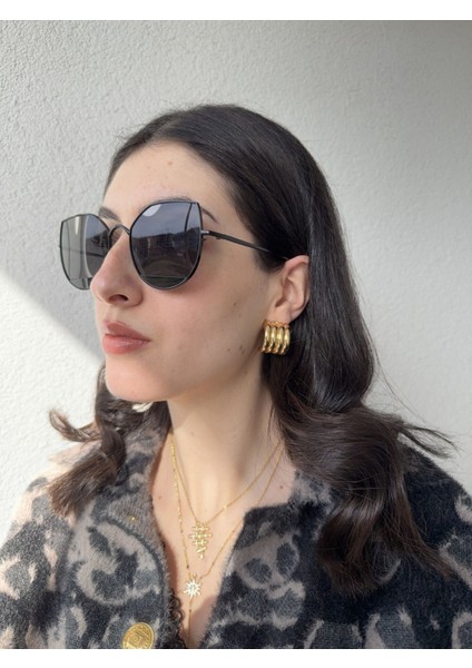 Cat Eye Siyah Güneş Gözlüğü modelleri
