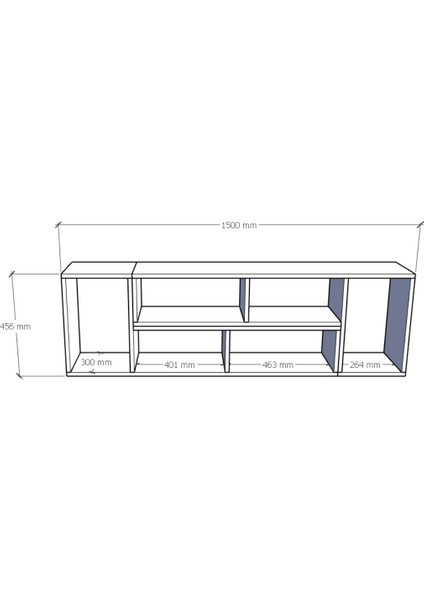 Modüler Tv Sehpası | 12 Farklı Kombinasyon