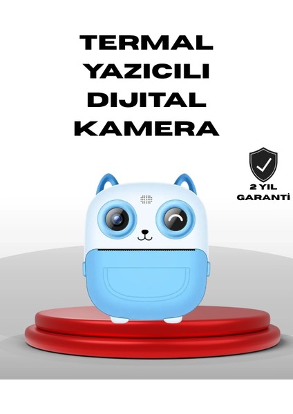 Çocuklar Için Anında Baskı Dijital Kamera 48MP Full Hd