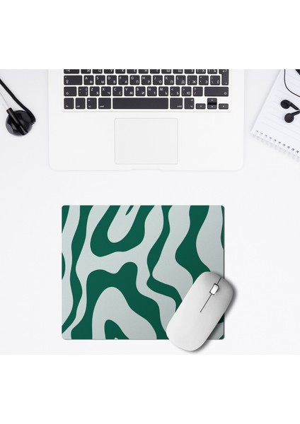 Dalgalı Renkli Mousepad / Ofis Hediyelik Mousepad