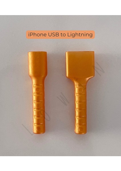 iOS USB to Lightning Şarj Kablo Ucu Koruyucu - iPhone 5 - Xs Arası fırsatları