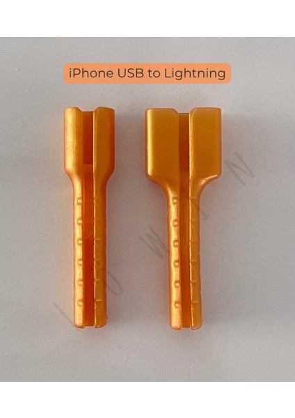 iOS USB to Lightning Şarj Kablo Ucu Koruyucu - iPhone 5 - Xs Arası indirimleri