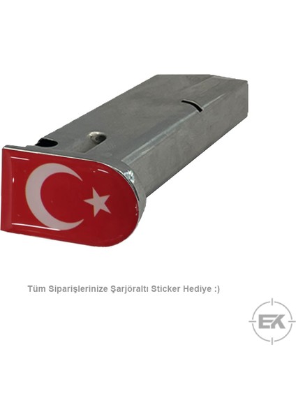 Erolav Taktik Kırmızı Lazer Tabanca Nişangahı - Çelik Silahlar Için Hızlı Hedefleme