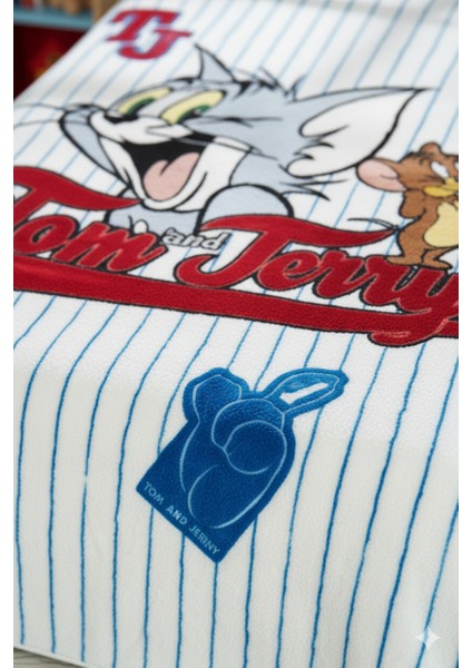 Tom & Jerry Lisanslı Macera Battaniyesi | Tek Kişilik Yumuşacık Pazen - 155X215 cm modelleri
