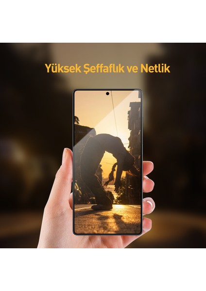 Samsung Galaxy S24 S25 Ultra Antistatik Toz Tutmayan Darbeye Dayanıklı Ekran Koruyucu modelleri