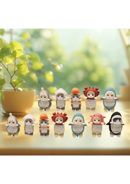 Mofusand Hippers Kedi Telefon Tablet Yapışkan Figür Süs Sony Angel Tarz Kediler fiyatları