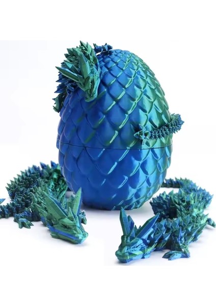 Ejderha Yumurtası ve Ejderha Figür Eklemli Kırılmaz Dayanıklı Figür Oyuncak Ejder fırsatları