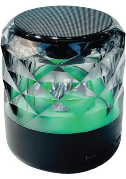 D15 Taşınabilir Kablosuz Bluetooth Hoparlör Siyah