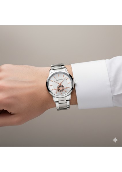 Ferucci Ferrucci Erkek Kol Saati Gümüş(Silver) Renk, Gümüş Kadran - Şık Metal Kordon, 2 Yıl Garantili modelleri