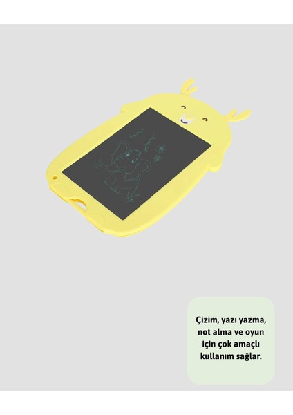 Taşınabilir Kağıt Benzeri LCD Tablet | Tek Tıkla Silme Özellikli indirimleri