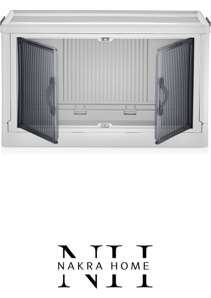 Katlanabilir Tekli Plastik Dolap – Çok Amaçlı Portatif Organizer (Geniş Hacim) modelleri