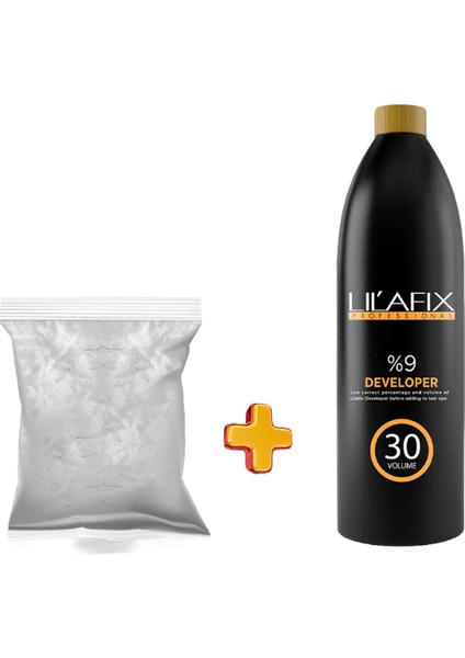 2'li Paket Set Gri Oryal 500 gr + Oksidan 1000 ml 30 Volum