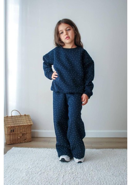 Kız Çoçuk Taşlı 2li Takım