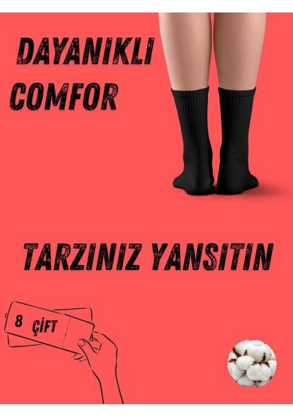 Socks 8li Kolej Çorap fırsatları