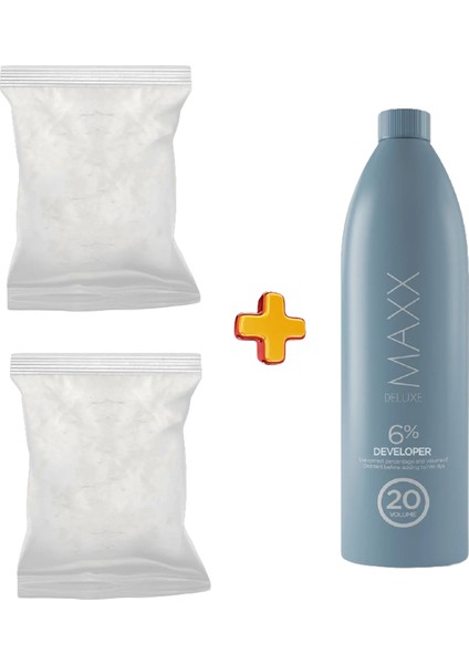 3'lü Paket Set Beyaz Oryal 2X500 gr + 1000 ml Oksidan 20 Volum