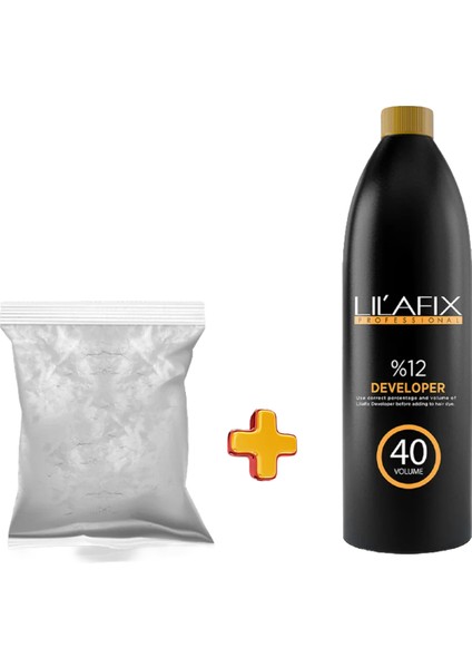 2'li Paket Set Gri Oryal 500 gr + Oksidan 1000 ml 40 Volum