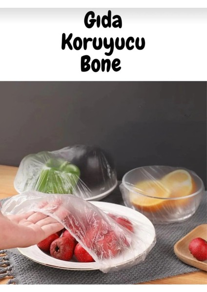 Gıda Koruyucu Bone 200 Adet | Esnek Lastikli Gıda Saklama Kapağı | Tekrar Kullanılabilir Kapak Seti fırsatları
