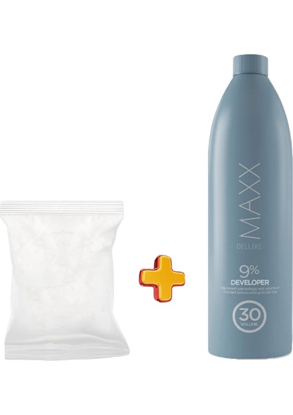 2'li Paket Set Beyaz Oryal 500 gr + 1000 ml Oksidan 30 Volum1