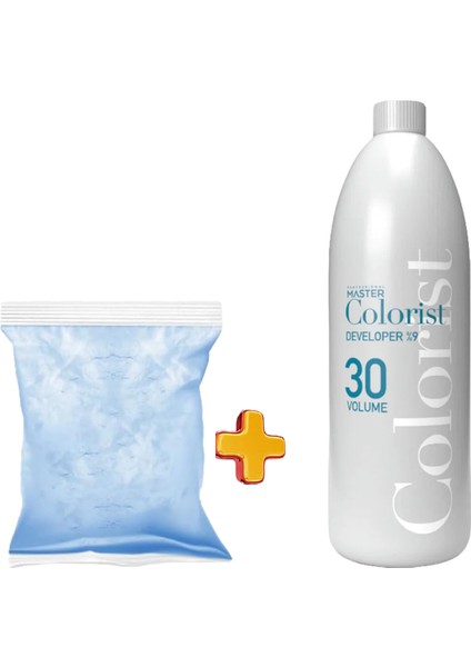 2'li Paket Set Mavi 500 gr + 1000 ml Oksidan 30 Volum