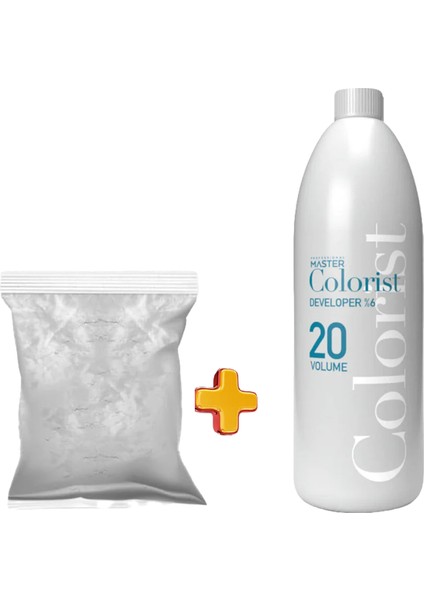 2'li Paket Set Gri 500 gr + 1000 ml Oksidan 20 Volum