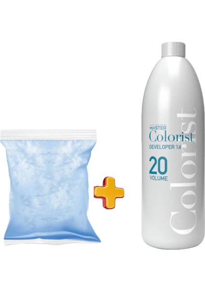 2'li Paket Set Mavi 500 gr + 1000 ml Oksidan 20 Volum