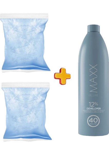3'lü Paket Set Mavi Oryal 2X500 gr + 1000 ml Oksidan 40 Volum