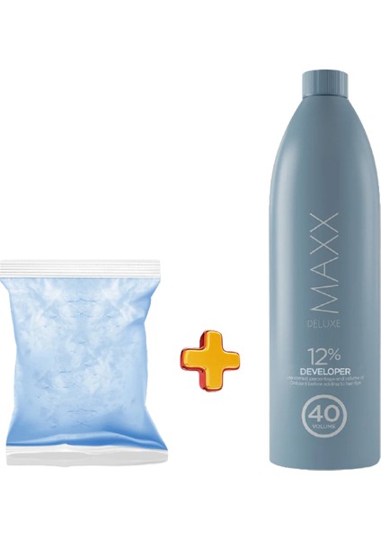 2'li Paket Set Mavi Oryal 500 gr + 1000 ml Oksidan 40 Volum