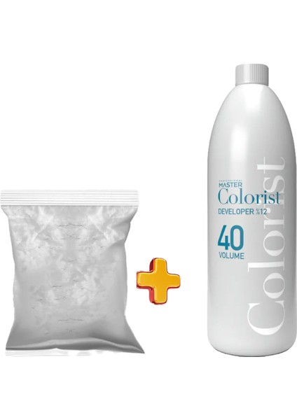 2'li Paket Set Gri 500 gr + 1000 ml Oksidan 40 Volum