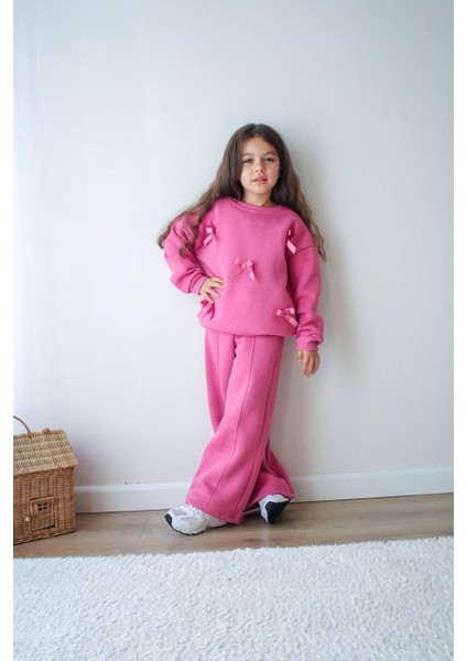 Kız Çoçuk Kurdele Tasarım 2 Li Takım