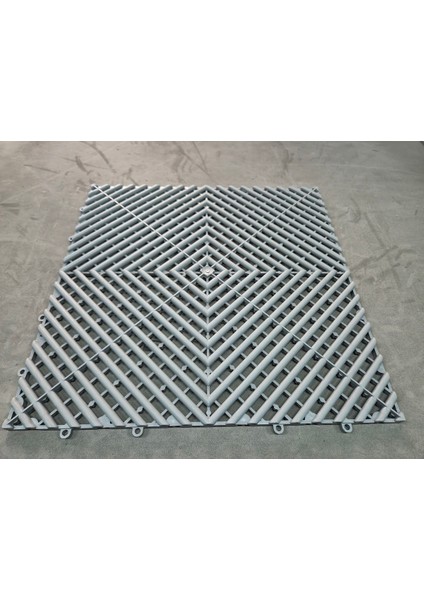 Profesyonel Geçmeli Zemin Karo 40X40 cm | Oto Yıkama Detailing Garaj Tamirhane Zemin Kaplaması (7 Adet) indirimleri