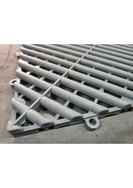 Profesyonel Geçmeli Zemin Karo 40X40 cm | Oto Yıkama Detailing Garaj Tamirhane Zemin Kaplaması (7 Adet)